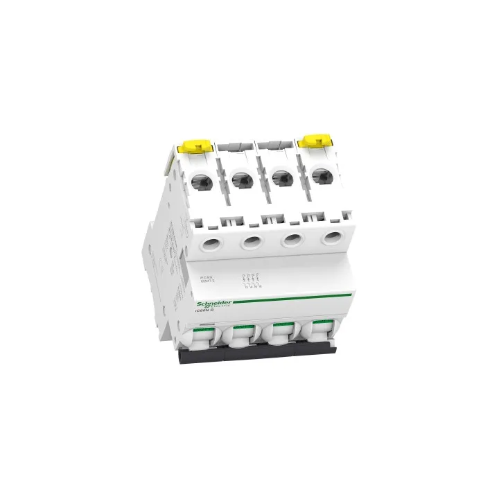 Acti9 iC60N - Disjoncteur - 4P - 40A - Courbe B - 400Vca - 6000A/10kA