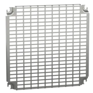 PanelSeT - châssis perf. Telequick - acier - coffret H400xL400mm