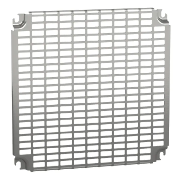 PanelSeT - châssis perf. Telequick - acier - coffret H400xL400mm