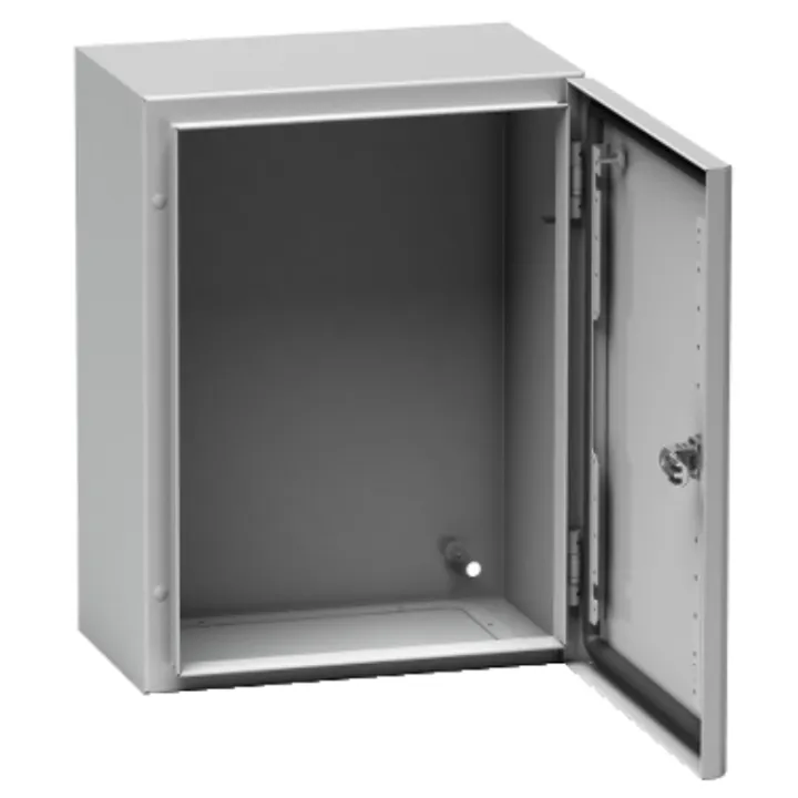 PanelSeT S3D - Enveloppe acier - H400xL400xP200 - porte pleine
