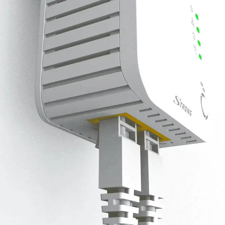 Hybrid Powerline Kit Cpl Wi-Fi 600 Mbit/ For Fr