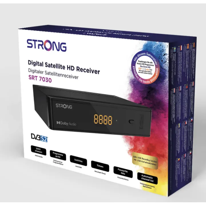RÉCEPTEUR SATELLITE HD SRT7030