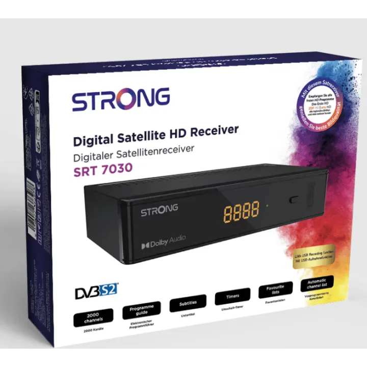 RÉCEPTEUR SATELLITE HD SRT7030