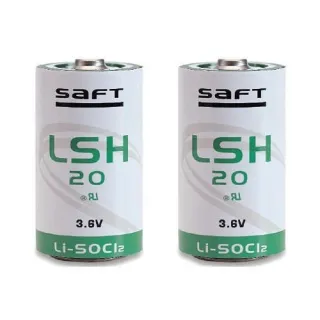 Pack De 2 Pile Lithium Saft Lsh20 36V