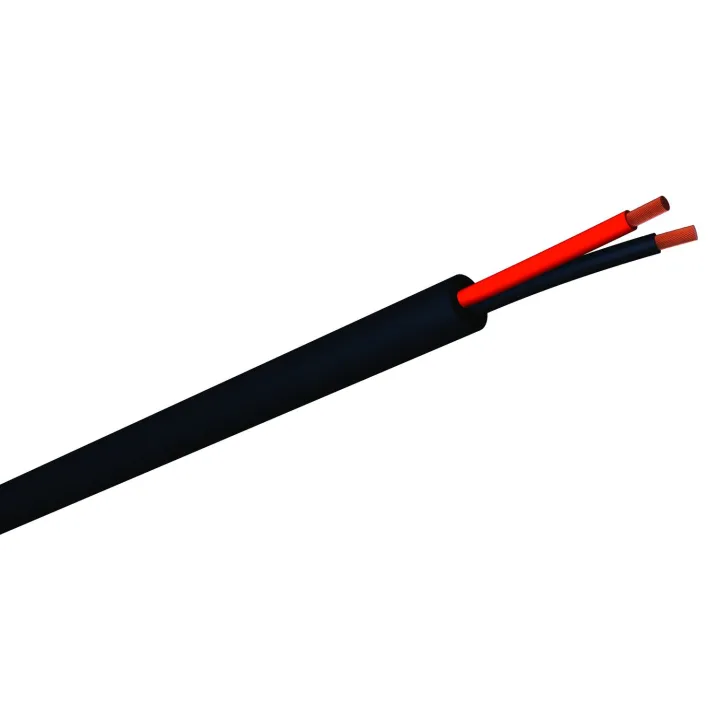 Câbles haut-parleurs multiconducteurs - PVC noir Hp 2 X 2.50 Mm2