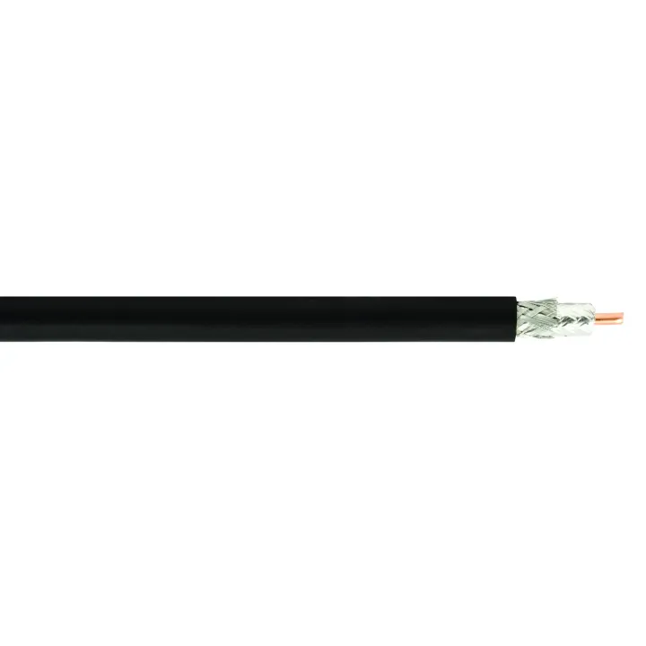 Câble Coax 1X2.75 Mm Noir 50 Ohm
