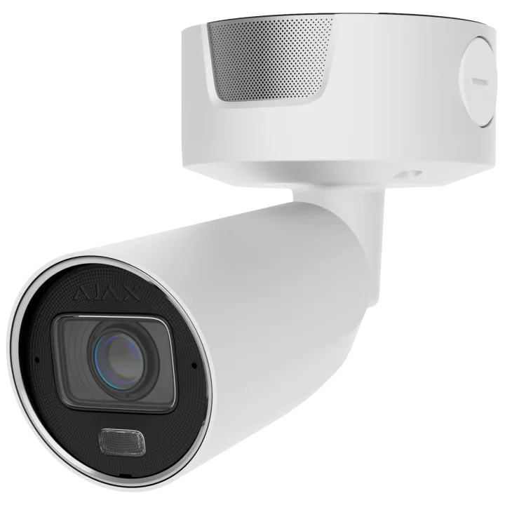 [135572.217.WH1] Ajax Superior BulletCam HLVF (8 Mp) BLANCHE