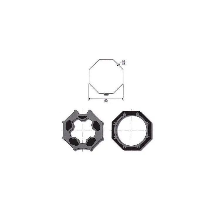 Jeu D'Adaptation Moteur Pour Lt 50 Tubes, Selve, Octo 60