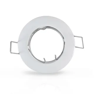 Collerette Support De Spot Diam 78Mm Blc Fixe