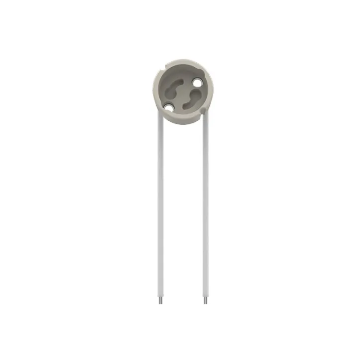 Douille Ceramique Gu-10 Cl1 + Câble Pack De 25