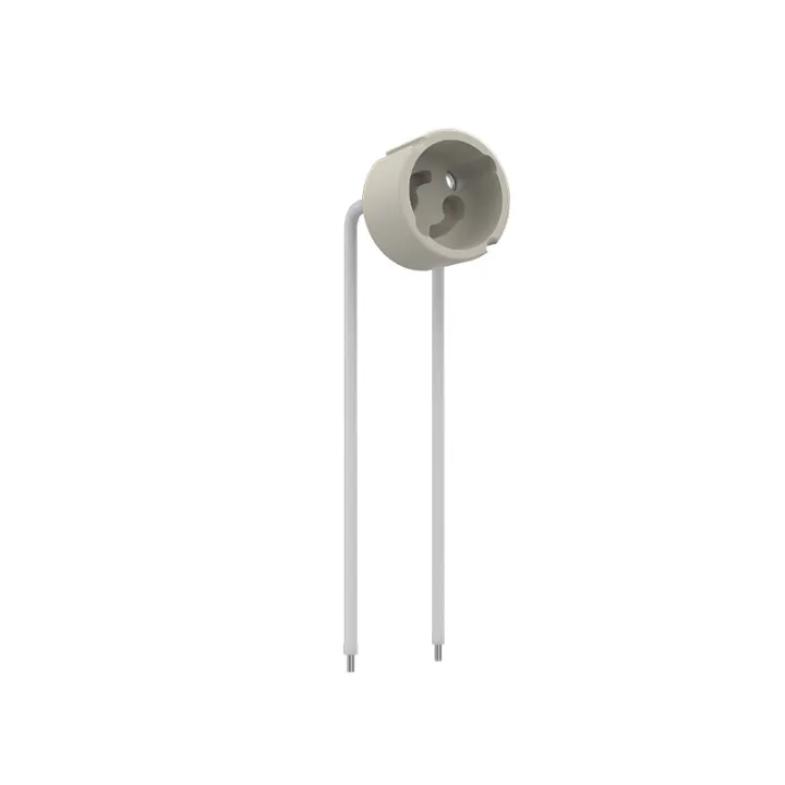 Douille Ceramique Gu-10 Cl1 + Câble Pack De 25