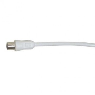Cordon 9,52 mm mâle/mâle+Adapt coaxial 9,52mm femelle/feme