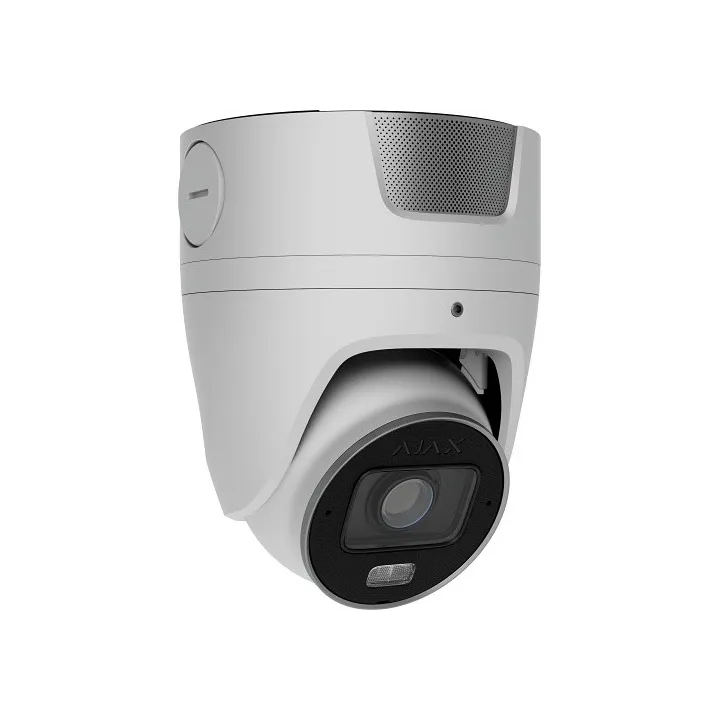 [135576.197.WH1]Caméra tourelle supérieure Ajax 8MP HLVF ASP, blanche