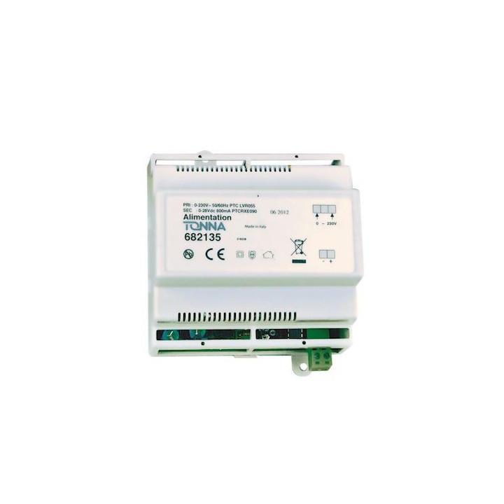 Alimentation 28 V/0, 8 A Pour Interphonie-4 Modules Rail Din-Bus