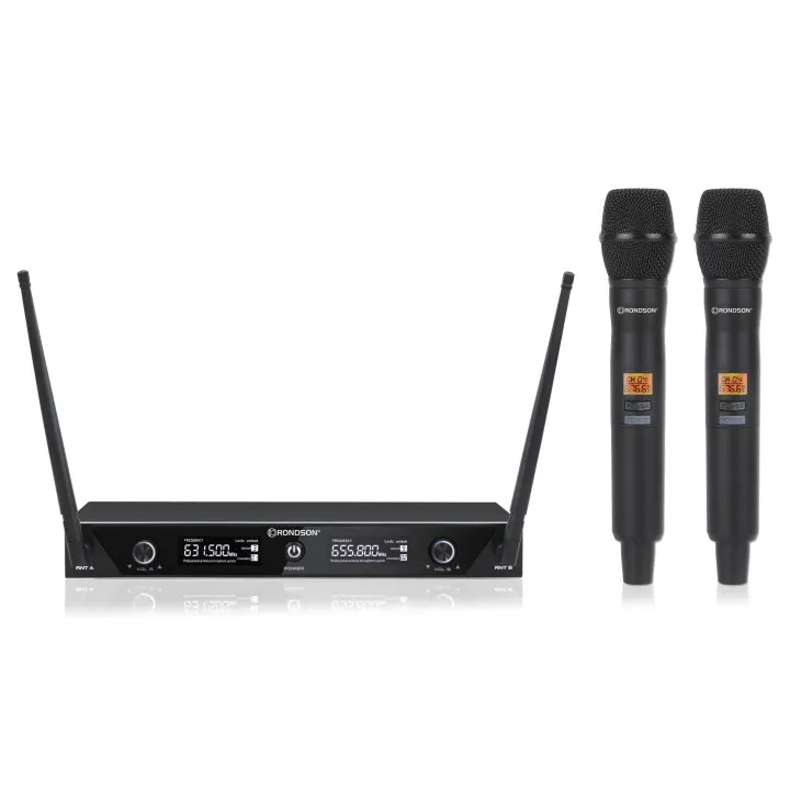 Ensemble Uhf Double Diversity Avec 2 Micro Main