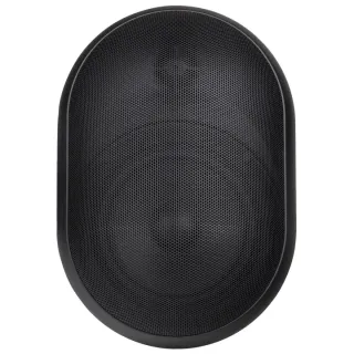 Enceinte Murale Ovoide Noire Ip55 30/15/75/375 W 100V, 4Ohm