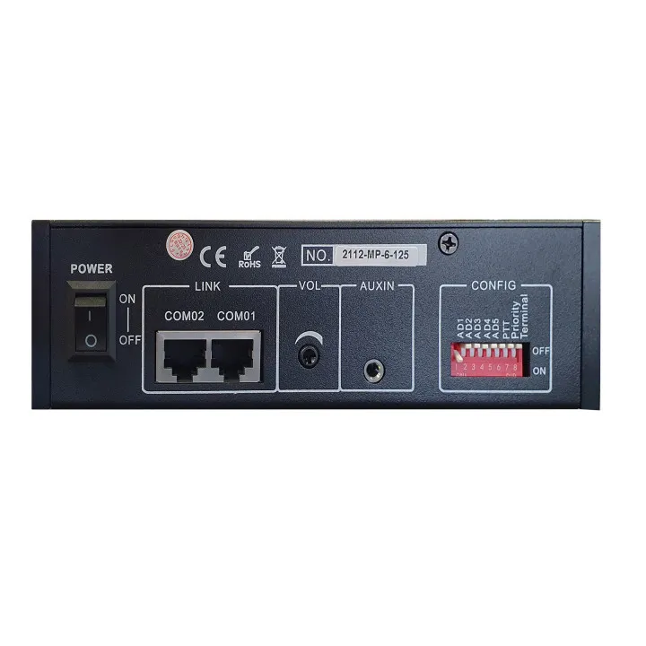 Pupitre Microphone 6 Zone Pour Série Ame-6