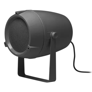Projecteur De Son Noir 20 W/8 Ohms, 16/8/4/2 W/100 V