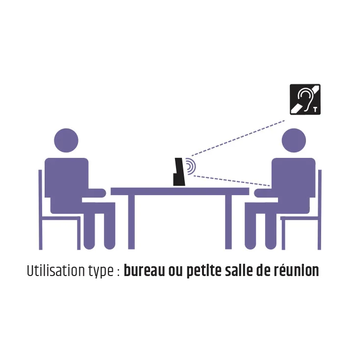 Amplificateur Mobile De Boucle Magnétique 1,2 M2