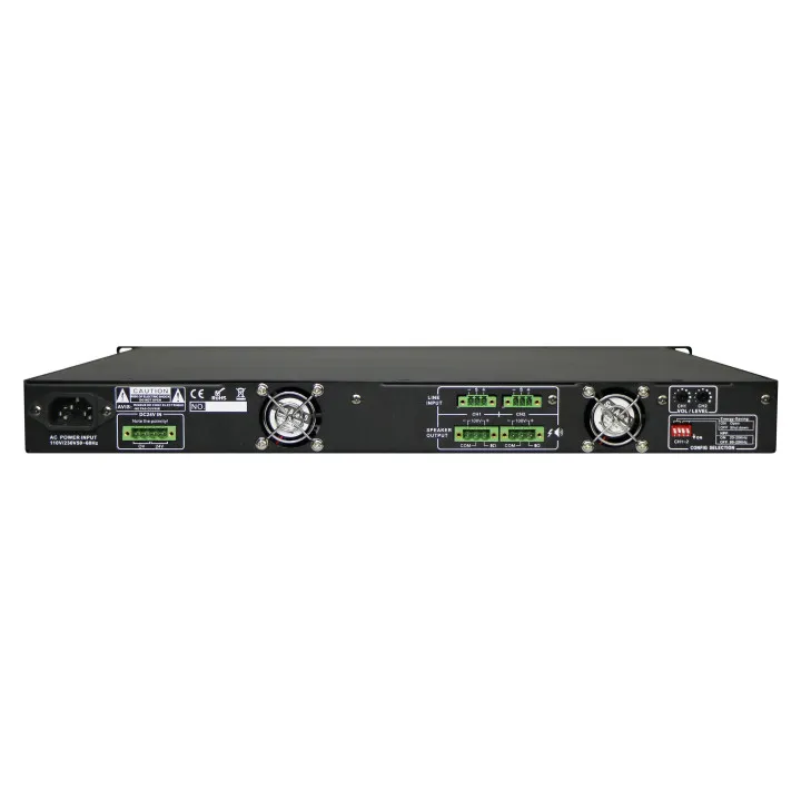 Amplificateur De Puissance 2X240 W-Clas D-Dc 24 V