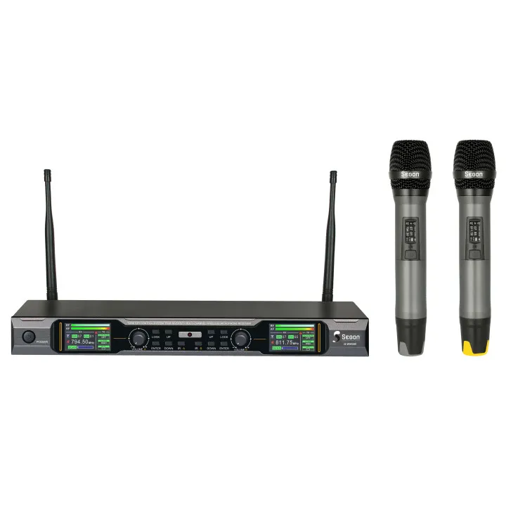 Ensemble Uhf Double, 30 Mw 2 Micro Main, Sync Ir 660-690 Mhz