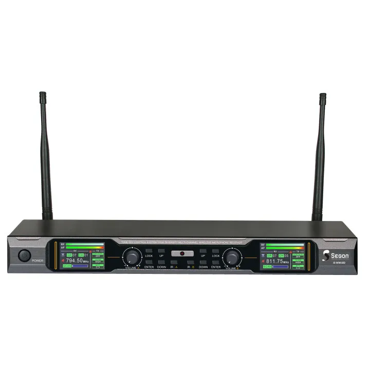 Ensemble Uhf Double, 30 Mw 2 Micro Main, Sync Ir 660-690 Mhz