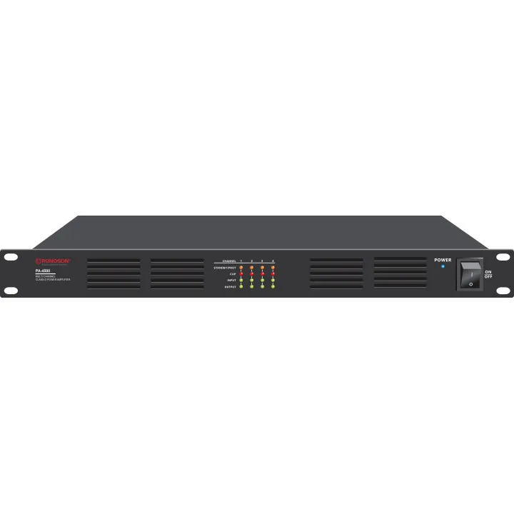 Amplificateur De Puisssance 4X500 W-Clas D-Dc 24V
