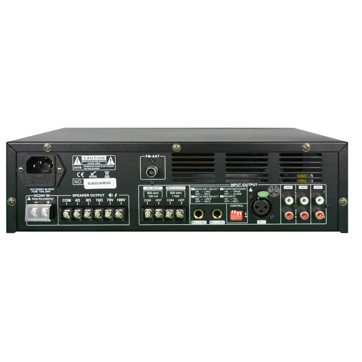 Amplificateur 60W, Bluetooth, Mp3, Usb, Sd, Tuner, 100V