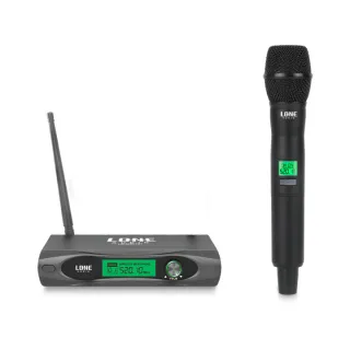 Récepteur Avec 1 Microphone Main Et Boitier Récepteur Sans Fils