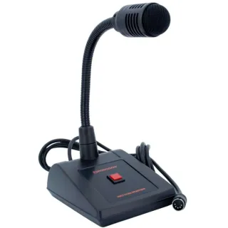 Pupitre Micro+Bouton Poussoir, Din Mâle 5 Broches Modulation/Tél