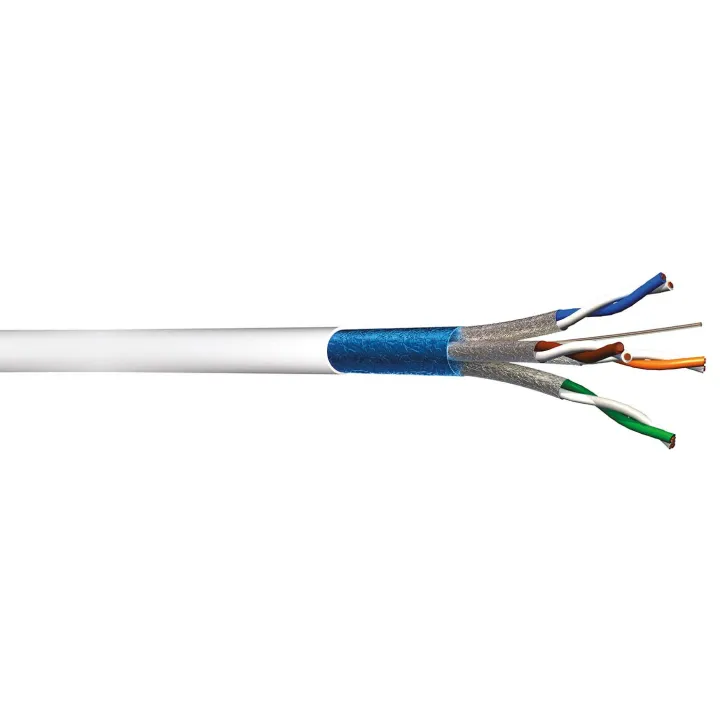 CABLE CAT6A F/FTP 1x4P LSZH BL