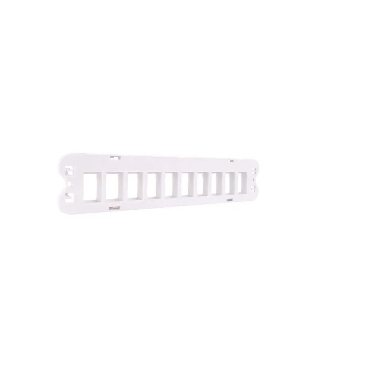 Bandeau Nu Pour 10 Connecteur - 4 Clip De Fixation
