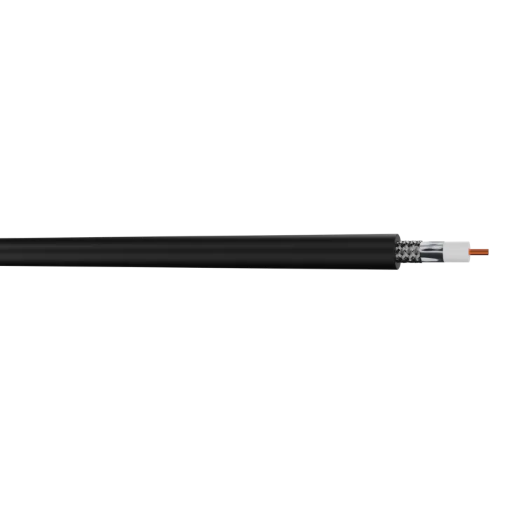 Câble Coax 1X2.75 Mm Noir 50 Ohm