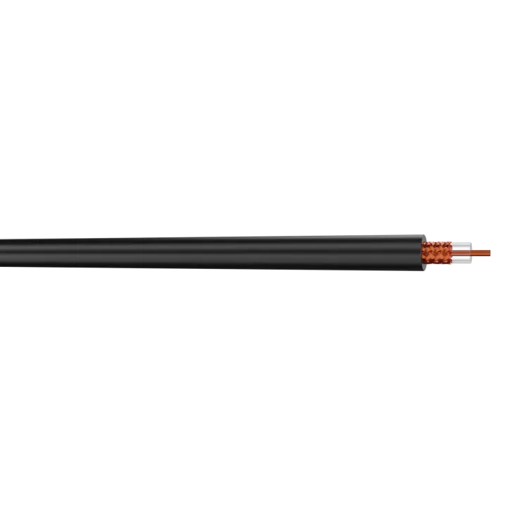 Câble cuivre coaxial type RG59 gaine PVC