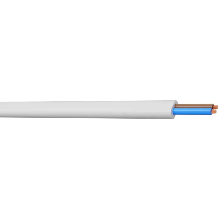 Câble Vvh2-F 2X0,75 Blanc