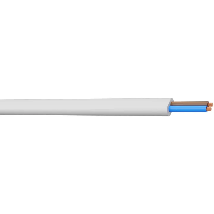 Câble Vvh2-F 2X0,75 Blanc