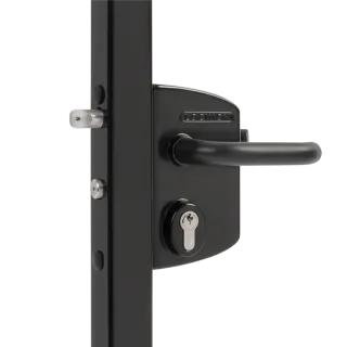 Serrure Type Indust Haute Qualité Pour Profil Rond 40 À 60Mm