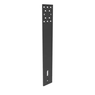 Plaque d'adaptation du VENUS pour montage sur mur ou poteau de 60 mm - Ral 9005