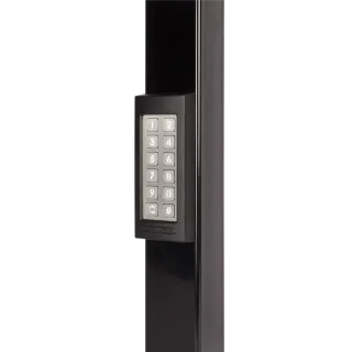 Clavier robuste, résistant aux intempéries avec 2 relais intégrés en RAL 9005