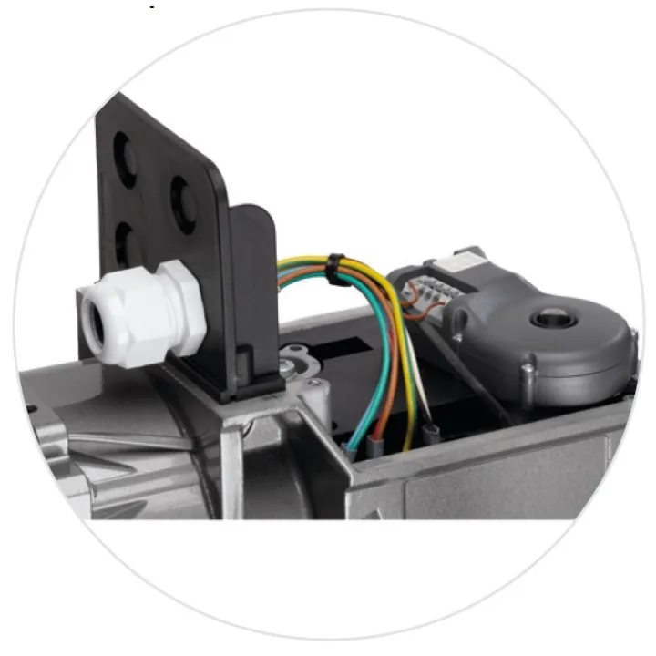 Kit Motorisation 110Nm Axe De 25,4Mm En 400V Awg Avec Commande Cs 320