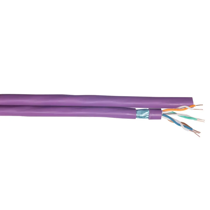 Câble Cat6A F/Ftp Lszh 2X4P En 500Mètremmc