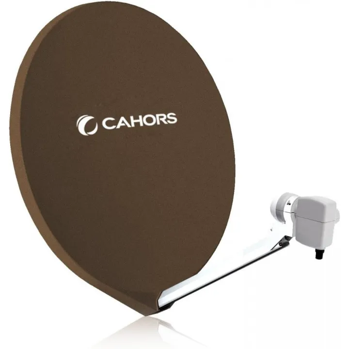 Kit Sat Cahor 70 Fibre Brune + Lnb 140903