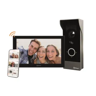 KIT VIDEO 7'' WIFI CLIP 1 BP NOIR