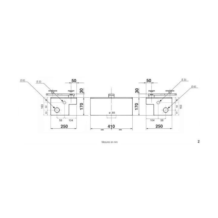 Operateur Reversible San Caisson Magic-Ouv 105180- Motoreducteur S