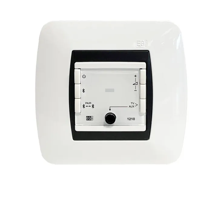 Platine murale amplifiée 2 x 2W+lecteur BLUETOOTH, entrées AUX