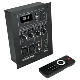 Préamplificateur mural 3 entrées + lecteur SD/USB et Bluetooth