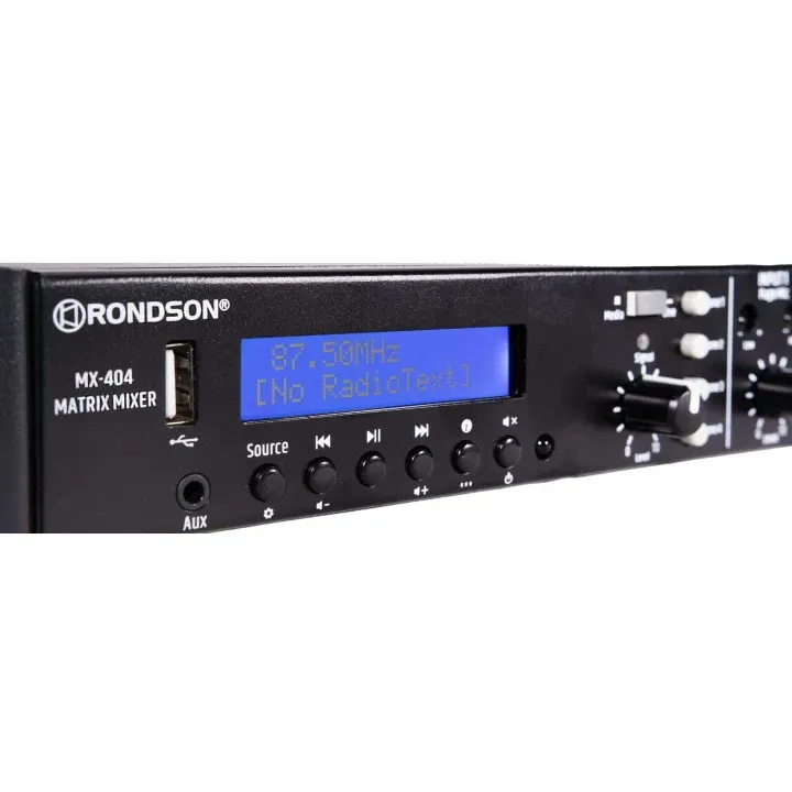 Préamplificateur 4 canaux (4 entrées / 4 sorties)-19" 1U