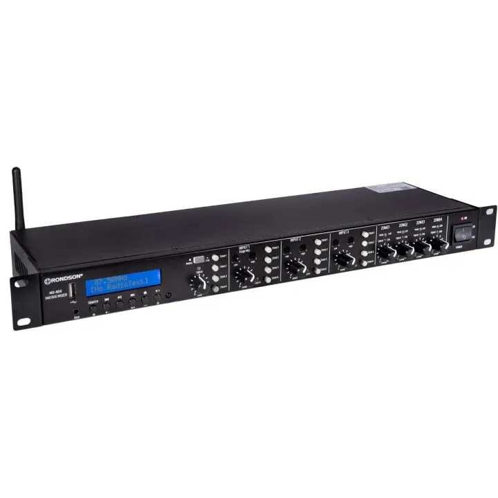 Préamplificateur 4 canaux (4 entrées / 4 sorties)-19" 1U