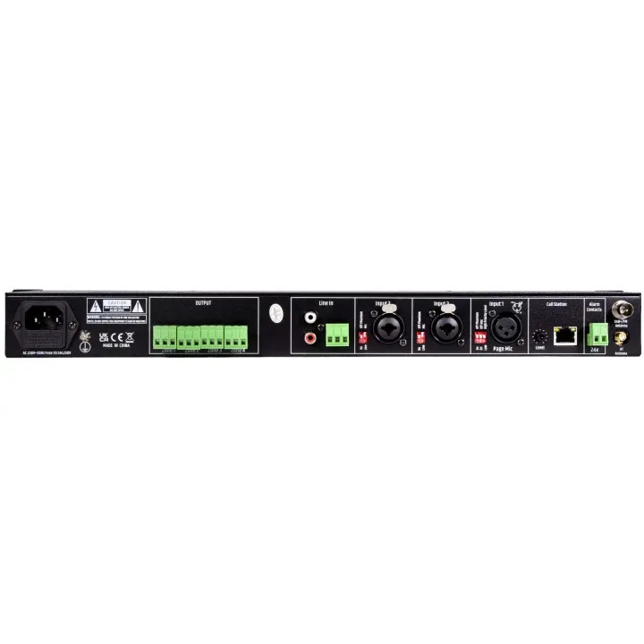 Préamplificateur 4 canaux (4 entrées / 4 sorties)-19" 1U
