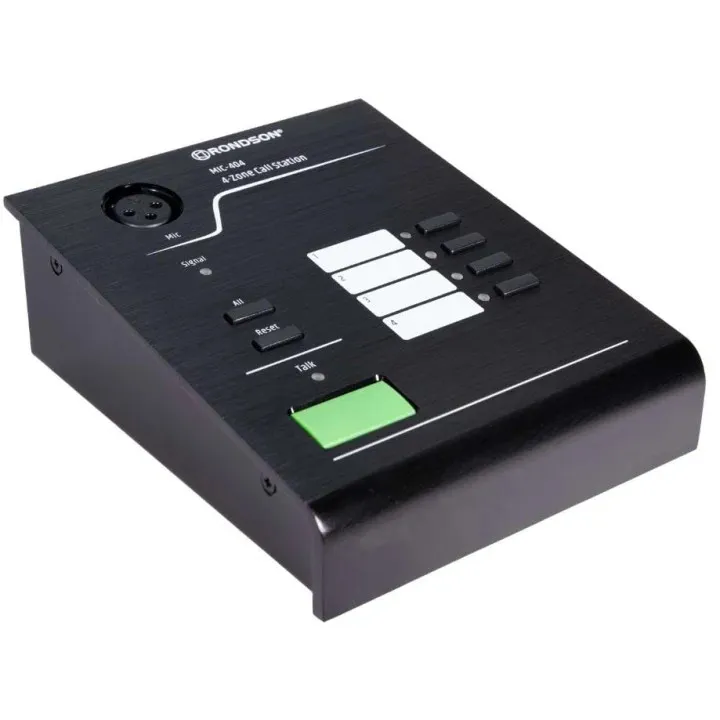 Microphone 4 zones pour serie MX-404